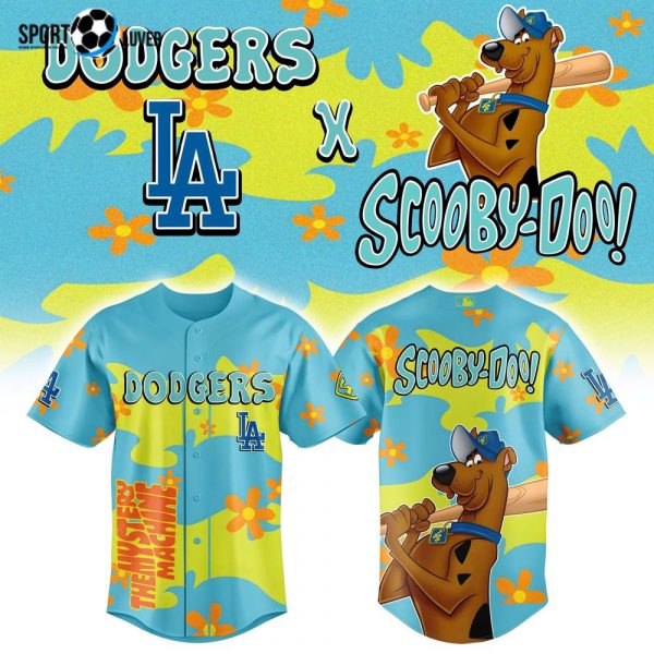 LA Dodgers x Scooby Doo New 2025 Baseball Jersey