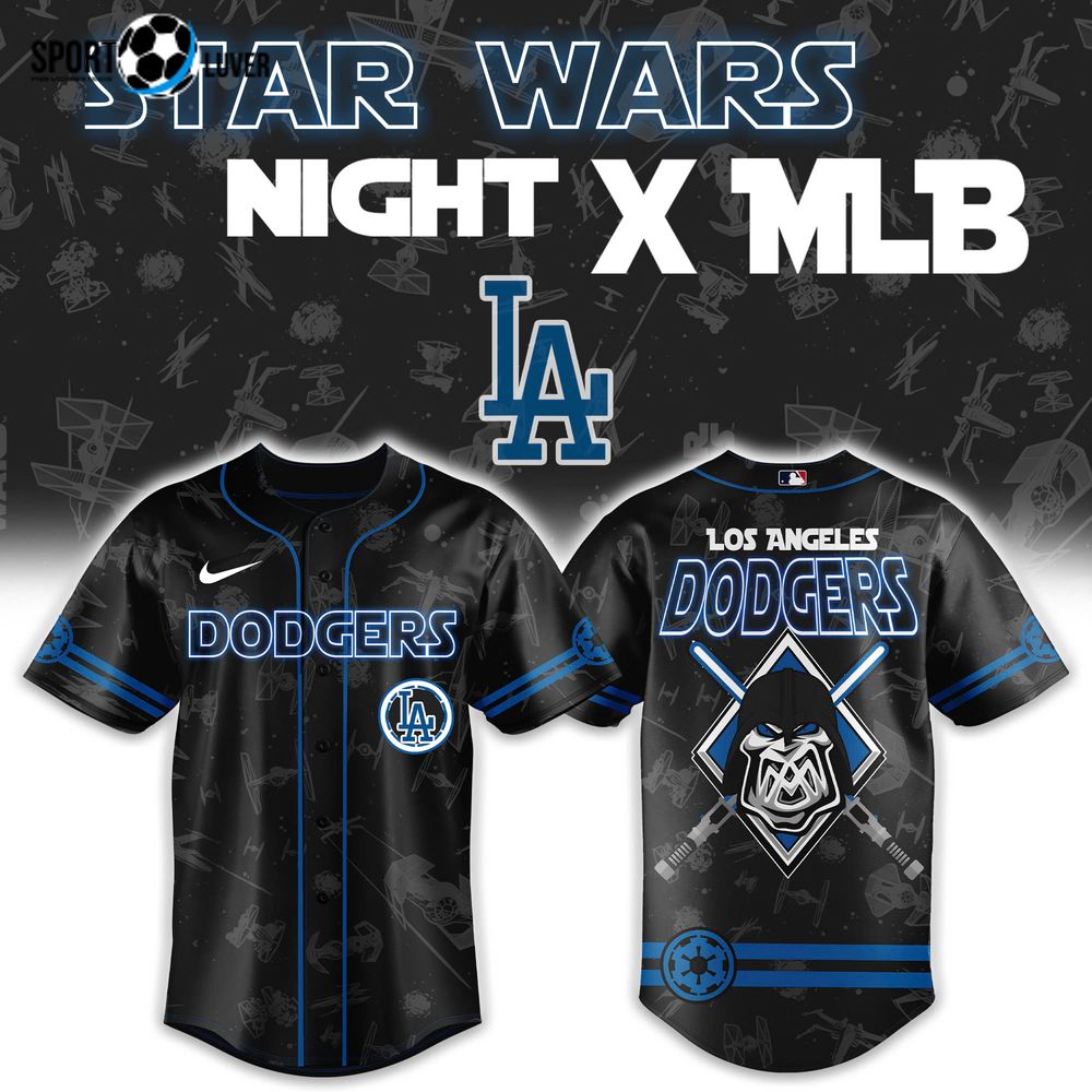 LA Dodgers x Star Wars Night 2025 Baseball Jersey LA Dodgers x Star Wars Night 2025 Baseball Jersey