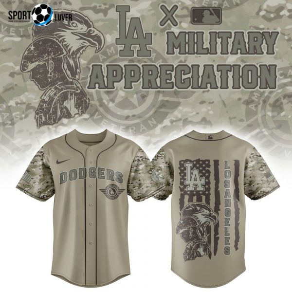 LA Dodgers x Veteran U.S 2025 Baseball Jersey