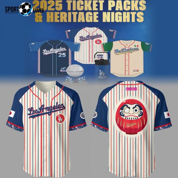 Los Angeles Dodger MLB 2025 Japanese Heritage Night 2025 Jersey