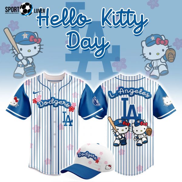 Los Angeles Dodgers Hello Kitty 2025 Jersey