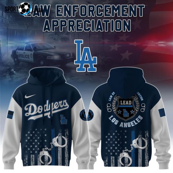 Los Angeles Dodgers MLB x Law Enforcement Appreciation Day Limited Hoodie