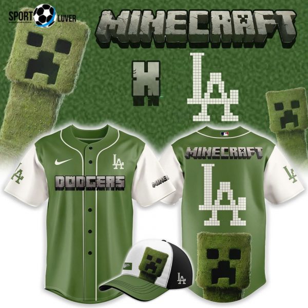 Los Angeles Dodgers MineCraft 2025 Jersey