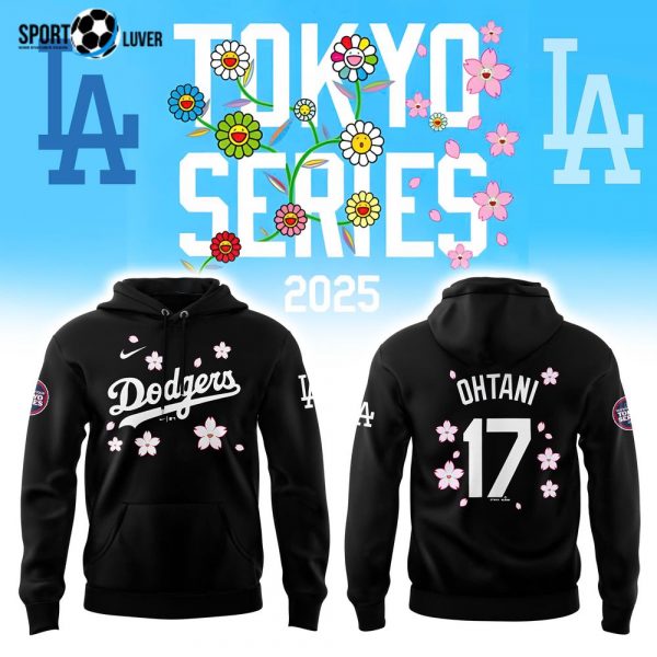 Los Angeles Dodgers OHTANI Tokyo Series 2025 Black Limited Edition Hoodie