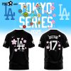 Los Angeles Dodgers Tokyo Series 2025 Black Limited Edition Tshirt