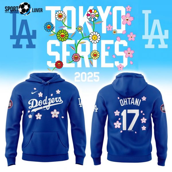 Los Angeles Dodgers OHTANI Tokyo Series 2025 Navy Combo Limited Edition Hoodie