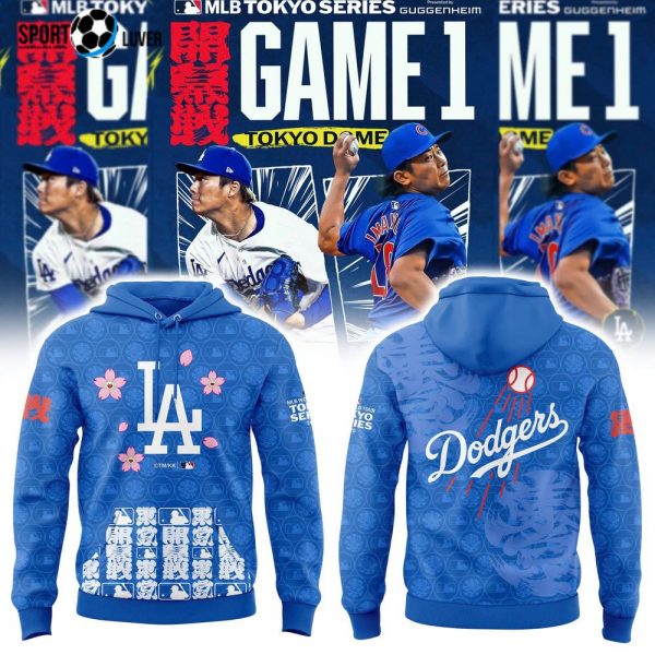 Los Angeles Dodgers Special New ”Tokyo Series”2025 Baseball Combo Limited Edition Hoodie