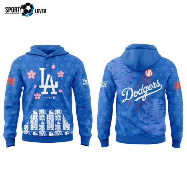 Los Angeles Dodgers Special New ”Tokyo Series”2025 Baseball Combo Limited Edition Hoodie