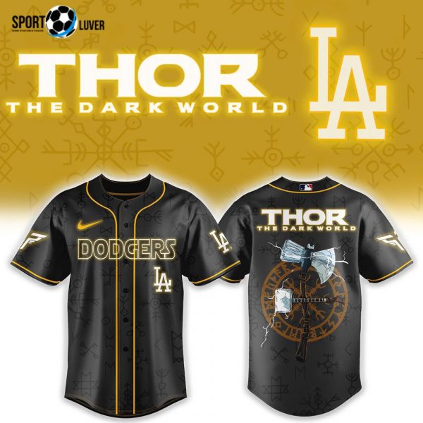 Los Angeles Dodgers Thor Avengers Jersey