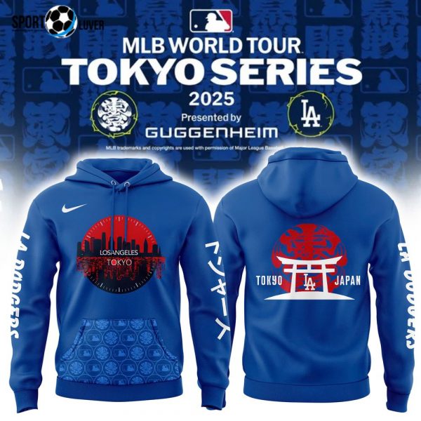 Los Angeles Dodgers Tokyo Series 2025 Combo Limited Edition Hoodie