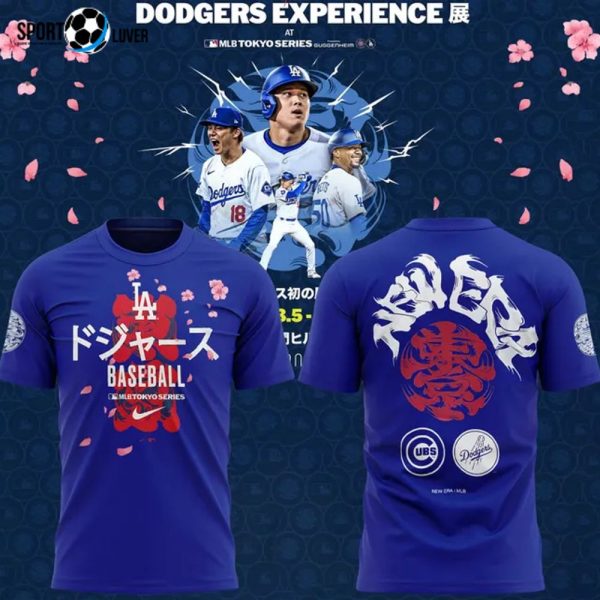 Los Angeles Dodgers Tokyo Series 2025 Combo Limited Edition Tshirt v2