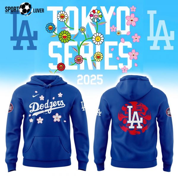 Los Angeles Dodgers Tokyo Series 2025 Navy Limited Edition Hoodie v2