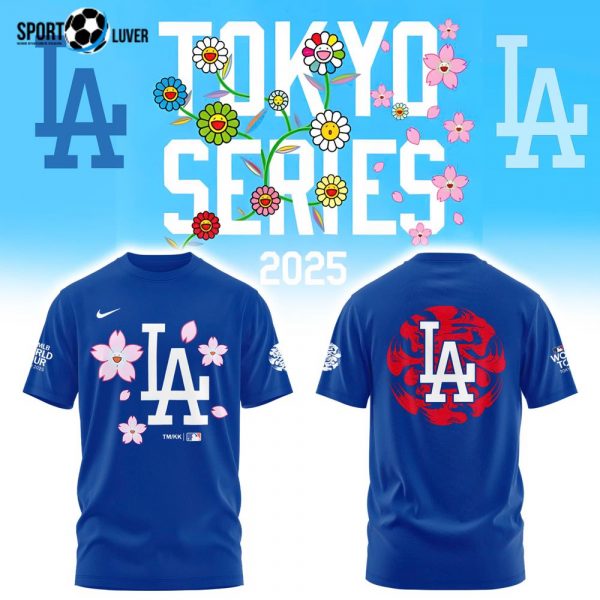 Los Angeles Dodgers Tokyo Series 2025 Navy Limited Edition Tshirt