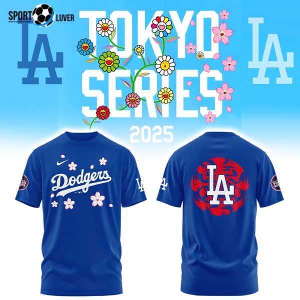 Los Angeles Dodgers Tokyo Series 2025 Navy Limited Edition Tshirt v2