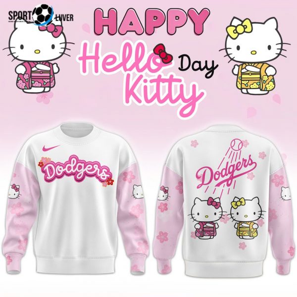 Los Angeles Dodgers x Hello Kitty 2025 Sweatshirt