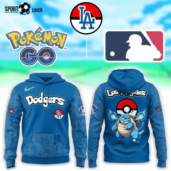 Los Angeles Dodgers x Pokemon Go Blastoise Hoodie
