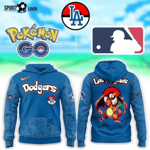 Los Angeles Dodgers x Pokemon Go Charizard Hoodie