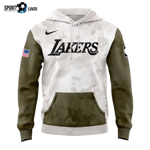 Los Angeles Lakers Armed Forces Day Special 2025 Hoodie