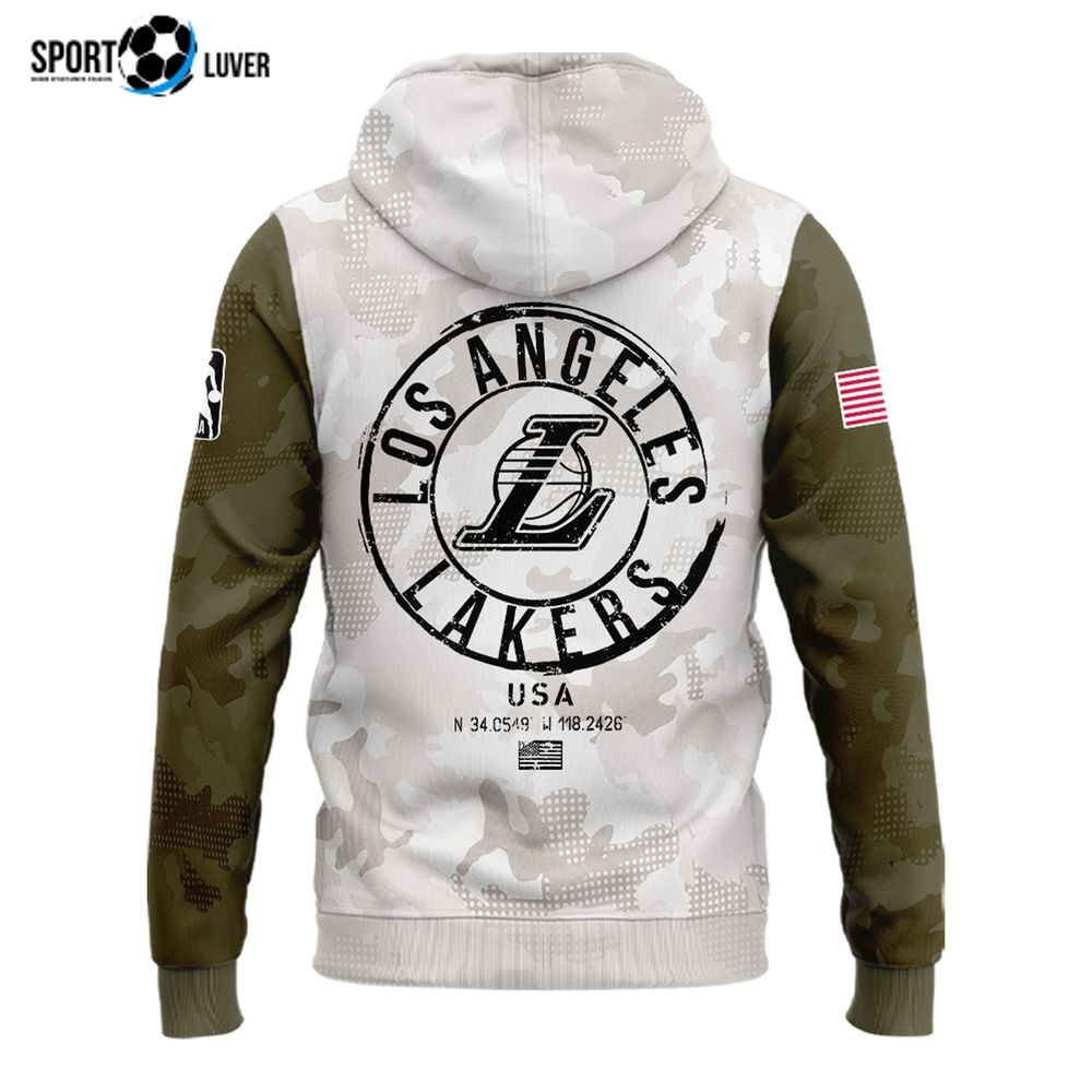 Los Angeles Lakers Armed Forces Day Special 2025 Hoodie Los Angeles Lakers Armed Forces Day Special 2025 Hoodie