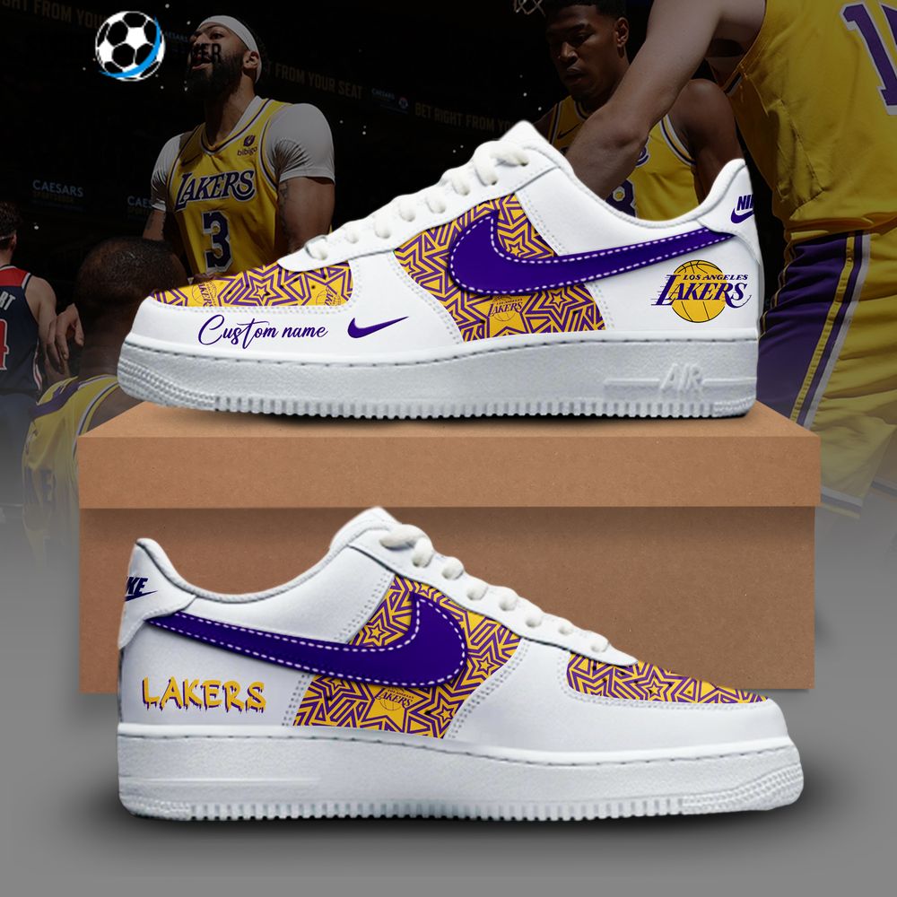 Los Angeles Lakers Limited Edition Air Force 1 Los Angeles Lakers Limited Edition Air Force 1