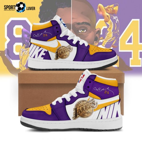 Los Angeles Lakers Limited Edition Air Jordan 1