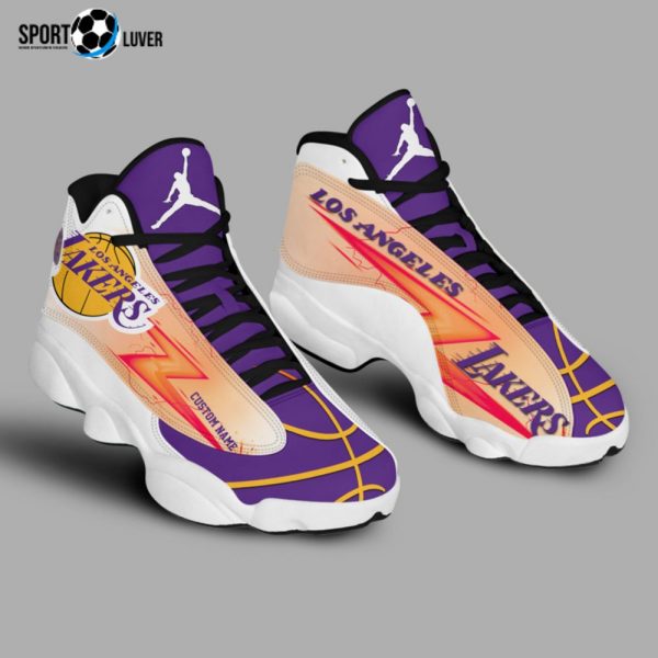 Los Angeles Lakers NBA Air Jordan 13 v2