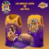Los Angeles Lakers x Monkey D. Luffy One Piece the Straw Hat Pirates Jersey v1