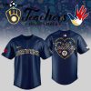 Milwaukee Brewers NURSES NIGHT Navy Baseball Jersey