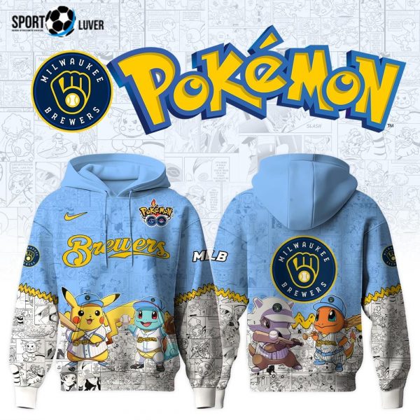 Milwaukee Brewers x Polemon GO Special Edition Hoodie